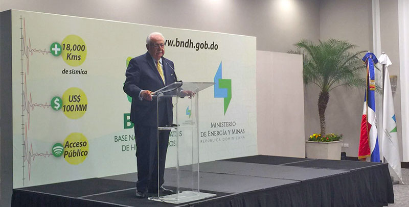 AEIH participó en Lanzamiento de la Primera Base Nacional de Datos de Hidrocarburos de la República Dominicana (BNDH)